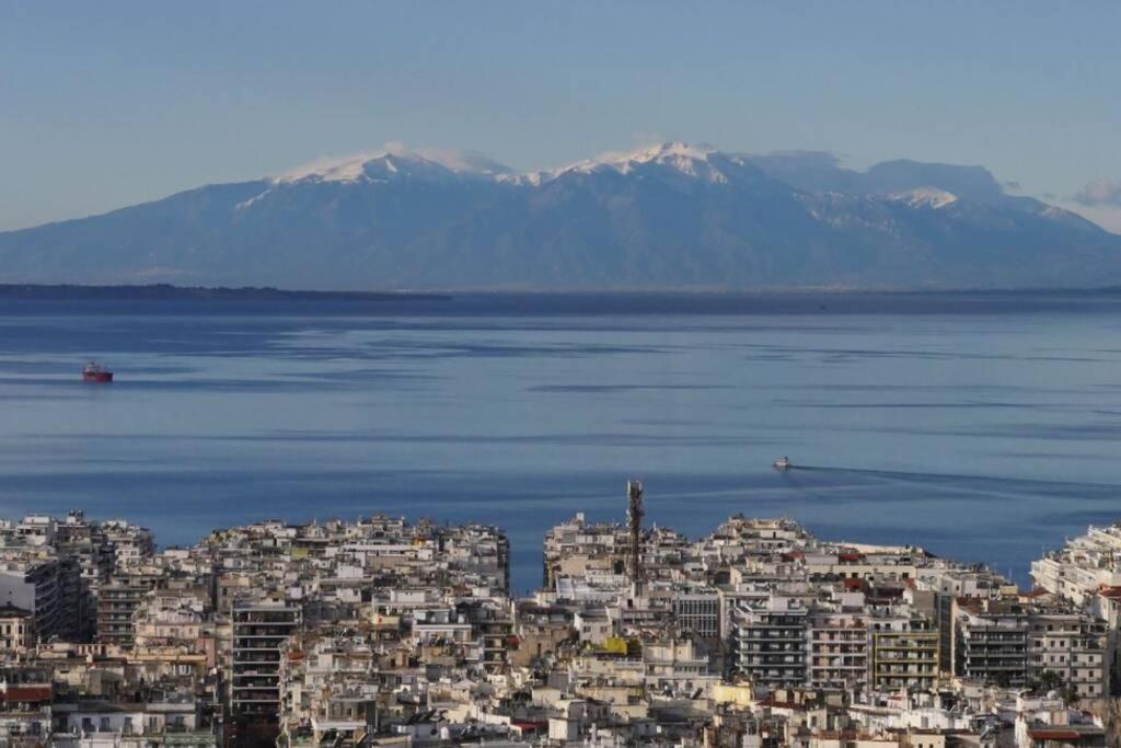 Ano Poli Stay With Private Terrace And View Salonic Exterior foto